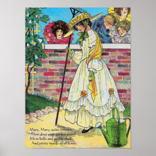 Póster Mary Mary Es Bastante Contraria Cómo Crecen Sus Ja