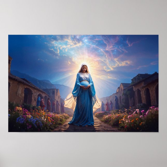 Póster Mary of Nazareth Walking Alone (Frente)