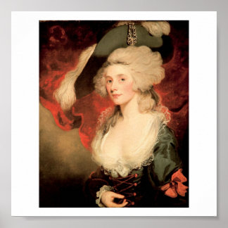Póster Mary Robinson as Perdita por John Hoppner 1758 181