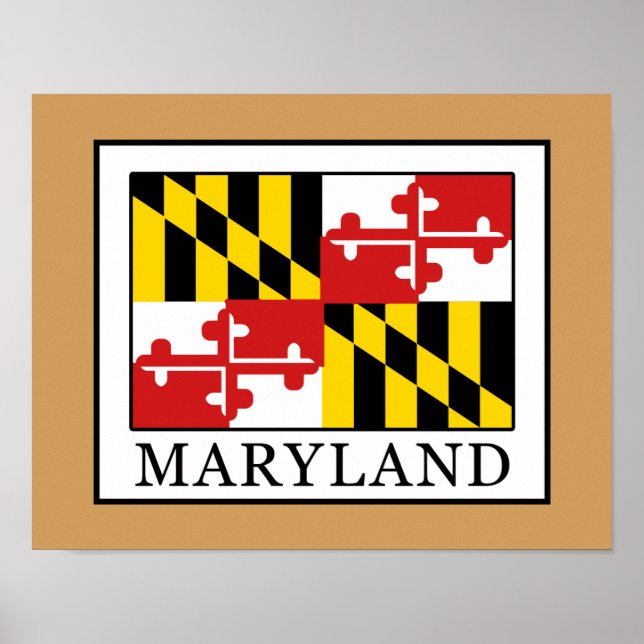 Póster Maryland (Frente)