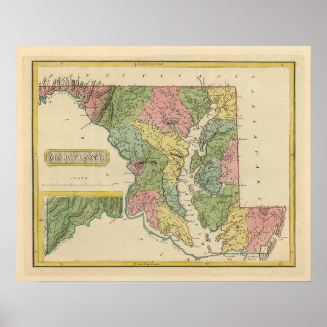 Póster Maryland (Frente)