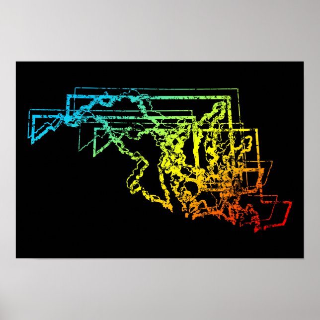Póster maryland chill blur (Frente)