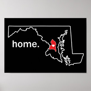 Póster Maryland Home County poster - Prince George's Co.