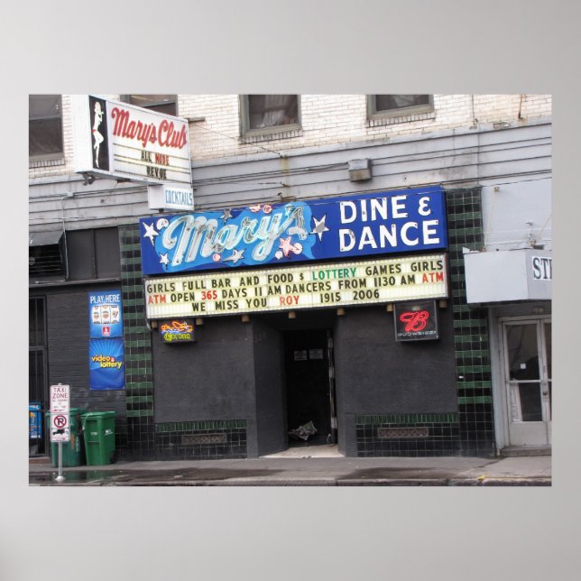 Póster Marys Club Photo Poster (Frente)
