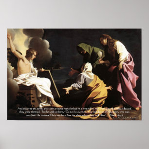 Póster Marys, tumba de Jesús, él es ilustraciones subid