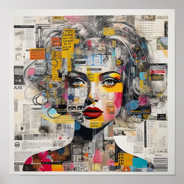 Póster Más allá de la adversidad: Chica enfrenta el futur (Frente)