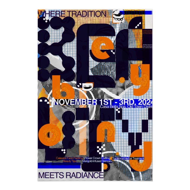 Póster Más allá de la belleza: la herencia se encuentra c (Anverso)