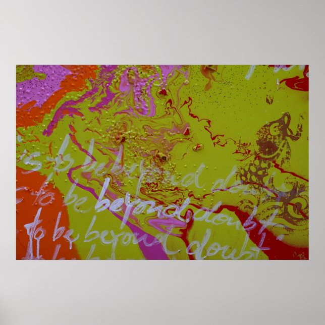 Póster "Más allá de la duda" (Frente)