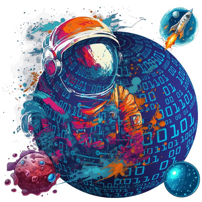 Póster Más allá de los horizontes (Beyond Horizons: Astronomy's Limitless Frontiers)