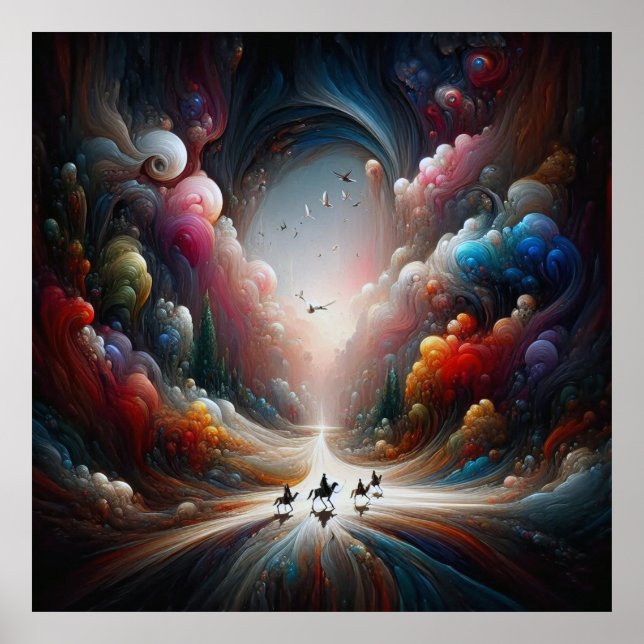Póster Más allá del horizonte (Frente)