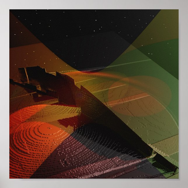 Póster Más allá del infinito (Frente)