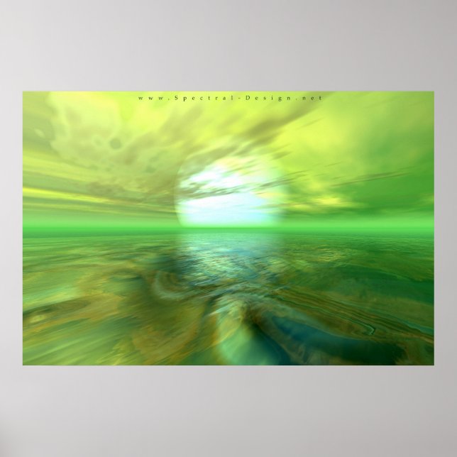 Póster Más allá del mundo (Frente)