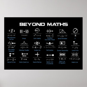 Póster Más allá del Poster de matemáticas