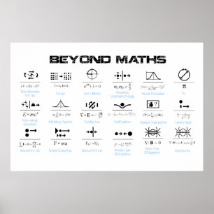 Póster Más allá del Poster de matemáticas