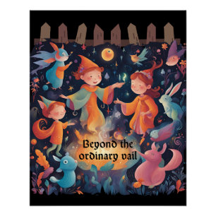 Póster Más allá del velo ordinario