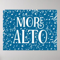 Más alto - Cantante blanco azul