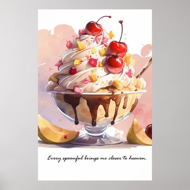 Póster Más cerca del poster del cielo (Frente)