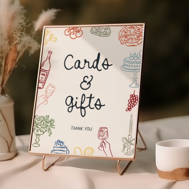 Póster Más coloridas tarjetas y regalos ilustrados (Subido por el creador)
