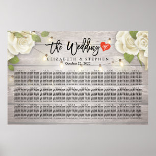 Póster Más de 30 Tablas Madera Floral Cuerdas Florales Fl