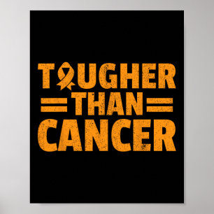 Póster Más difícil que el cáncer Apoyo a la sensibilizaci