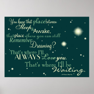 Póster (Más estrellas) que es donde esperaré el poster