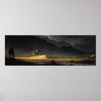 Póster "Más lejos aún" Poster de pintura