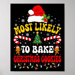 Póster Más Probable Que Ke Galletas De Navidad Chris Coin