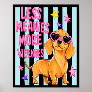 Póster Más salchichas menos malvados Amante del perro dac