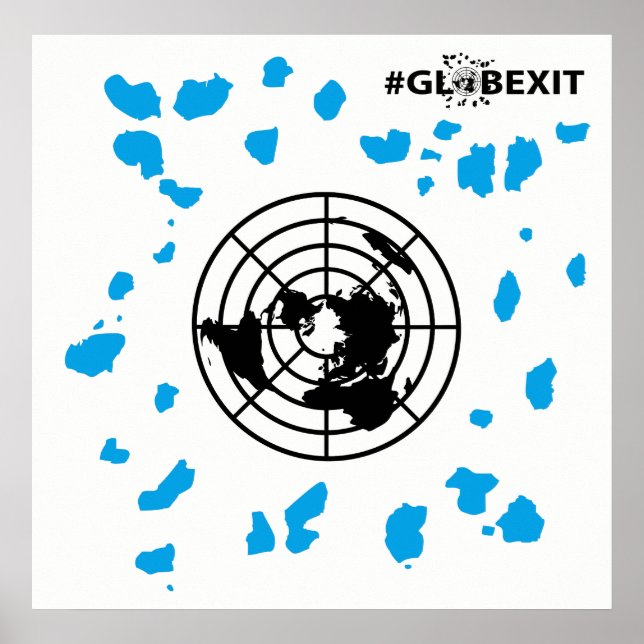 Póster MÁS TIERRA #GLOBEXIT Poster (Frente)