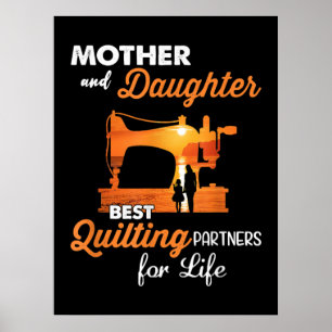 Póster Más Y Hija Mejor Socios De Quilling Vida