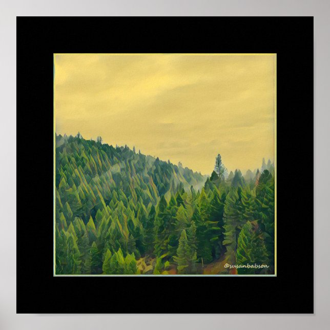 Póster Masa de bosque (Frente)