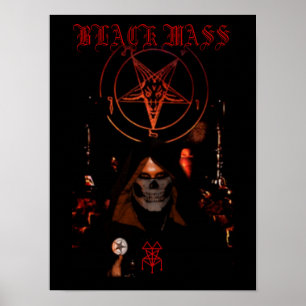Póster Masa negra