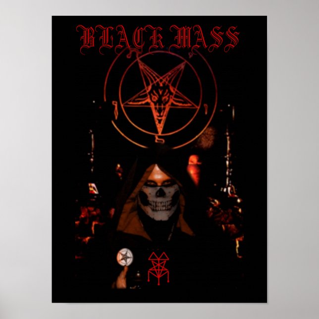 Póster Masa negra (Frente)