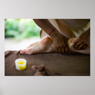 Póster Masaje