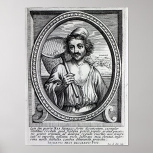 Póster Masaniello, grabado por Petrus de Iode