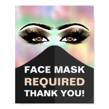 Máscara de cara Necesaria Cosmetólogo Covid Hologr