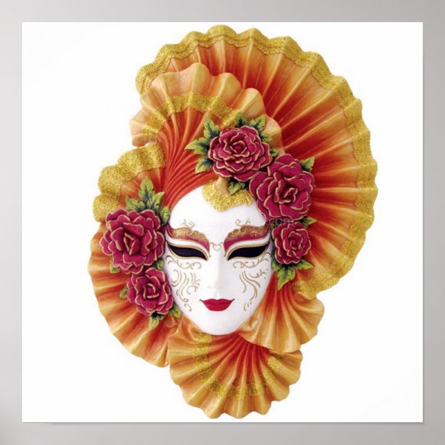 PÓSTER MÁSCARA DE CARNAVAL (Frente)