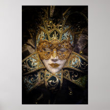 Máscara de carnaval veneciana