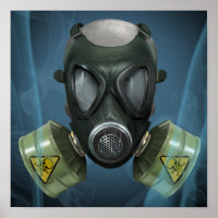 Máscara de gas postapocalíptica