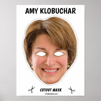 Póster Máscara de Halloween de AMY KLOBUCHAR