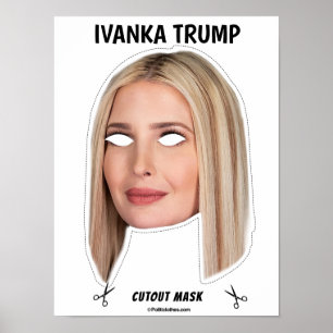 Póster Máscara de Halloween de IVANKA TRUMP