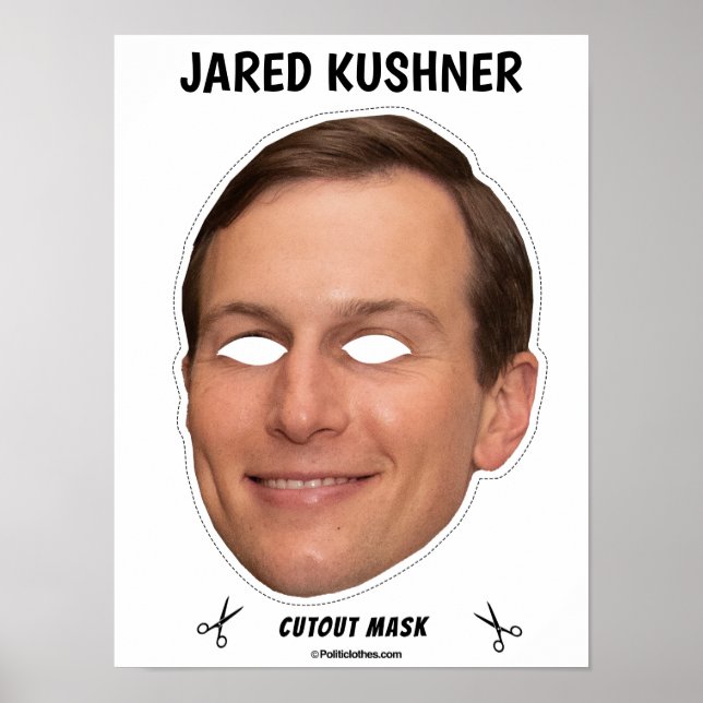 Póster Máscara de Halloween de JARED KUSHNER (Frente)