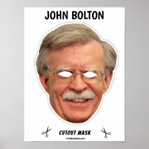 Póster Máscara de Halloween de JOHN BOLTON