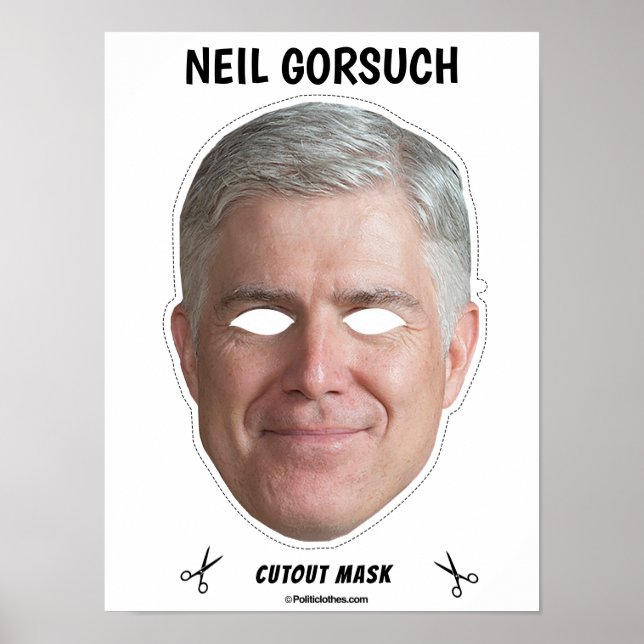Póster Máscara de Halloween de NEIL GORSUCH (Frente)