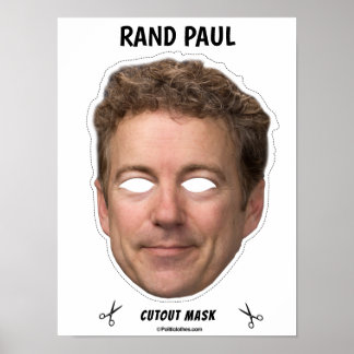 Póster Máscara de Halloween de RAND PAUL