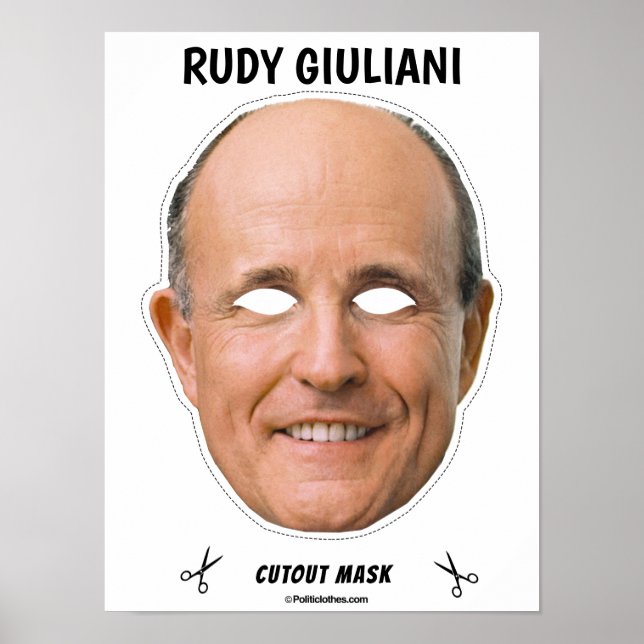 Póster Máscara de Halloween de RUDY GIULIANI (Frente)