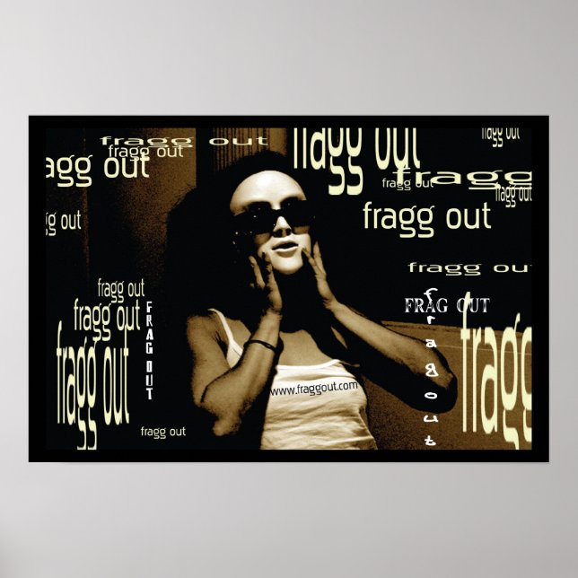 Póster máscara de salida (Frente)