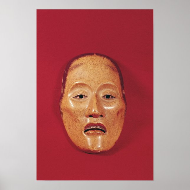 Póster Máscara de teatro No (Frente)