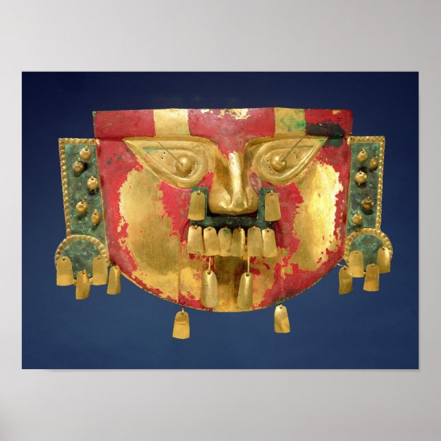 Póster Máscara inca (Frente)