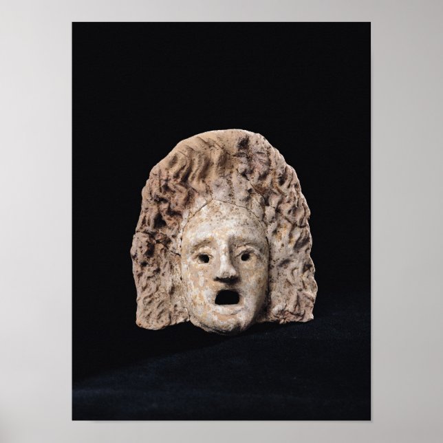 Póster Máscara trágica (Frente)